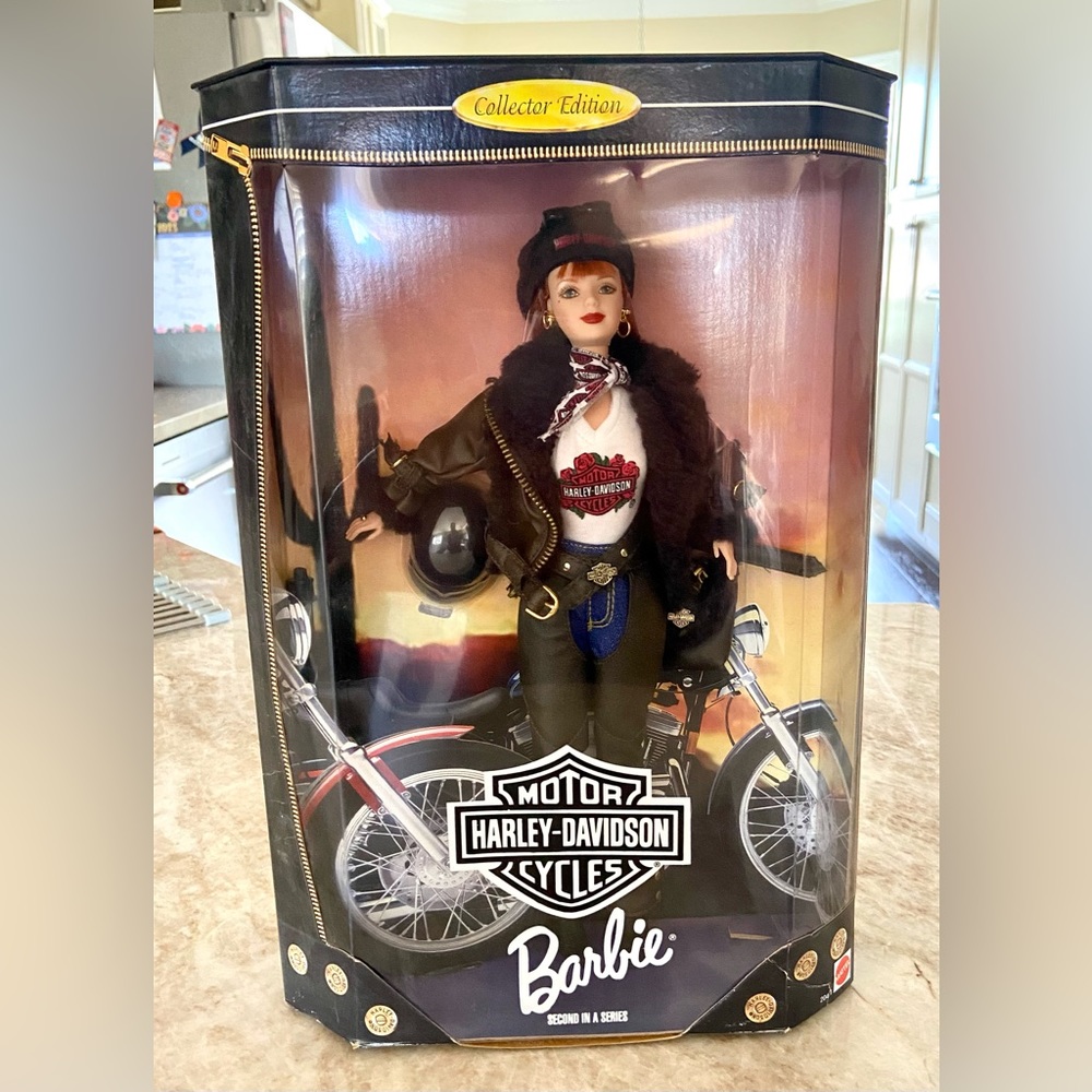 🟠 HARLEY DAVIDSON BARBIE -SECOND IN THE SERIES- ORIGINAL-NEVER OPENED 🟠
